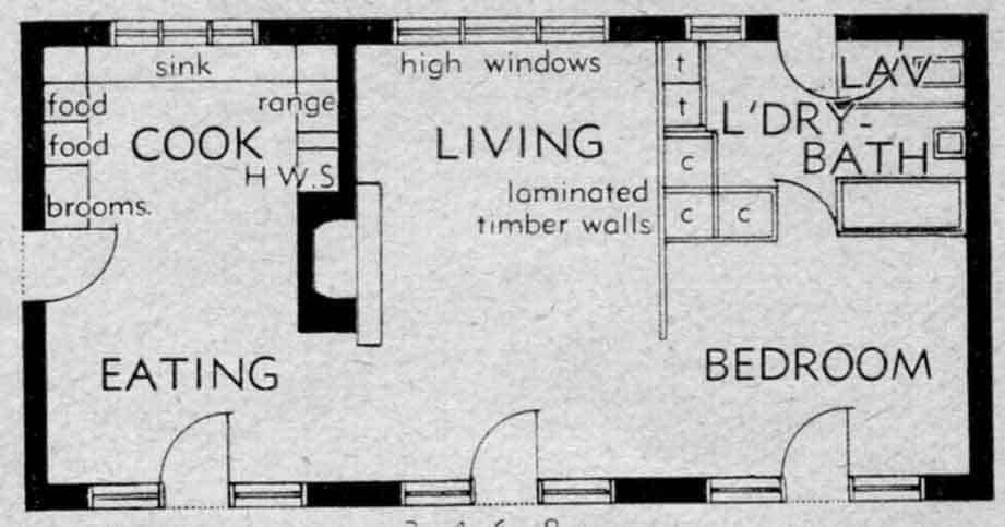 Plan of Buckney's house